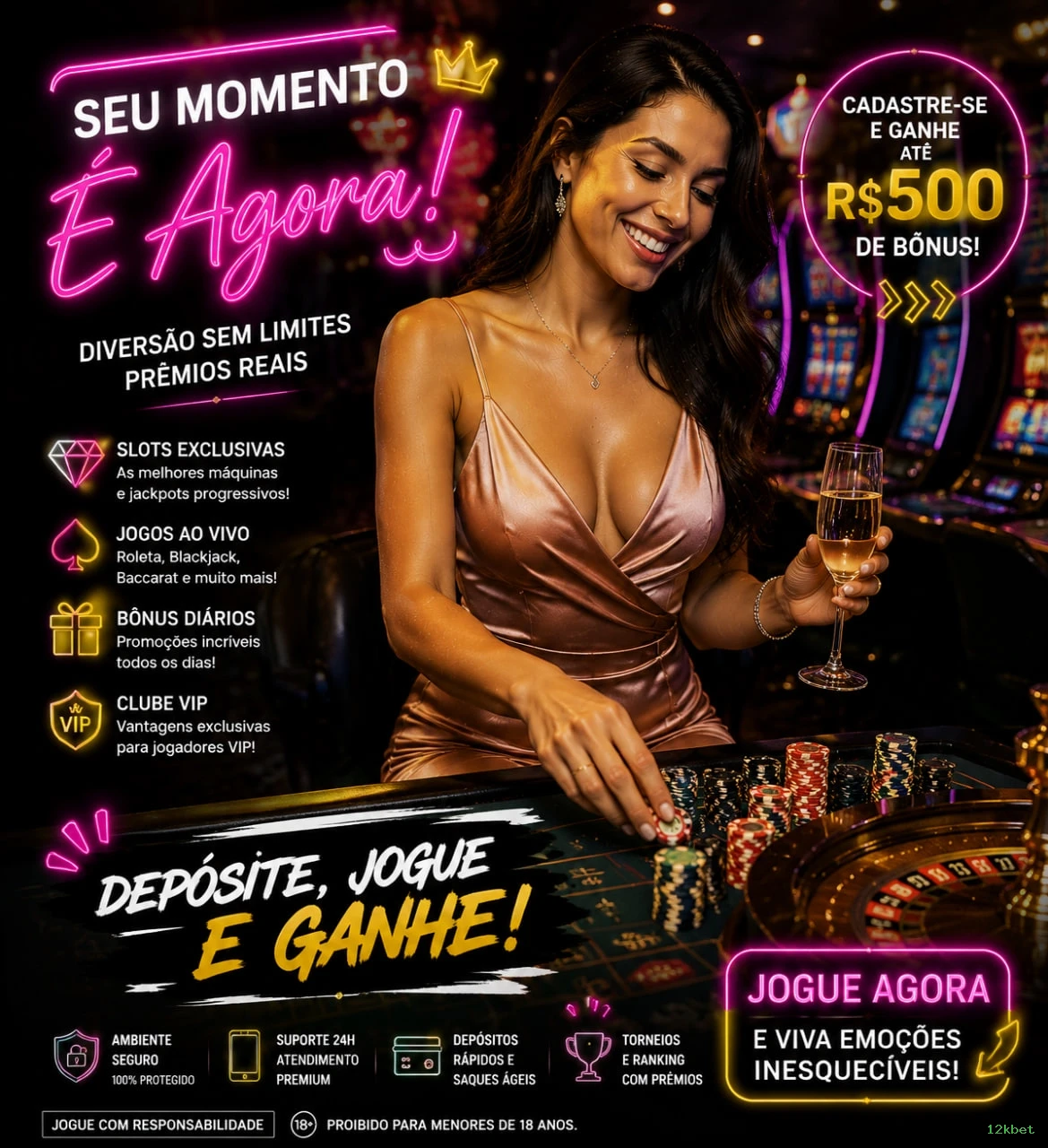 Certificações de segurança e licenças da 12kbet